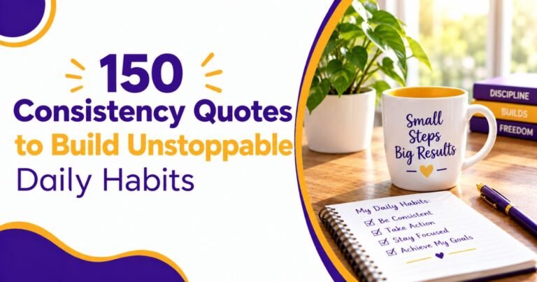 150 Consistency Quotes to Build Unstoppable Daily Habits