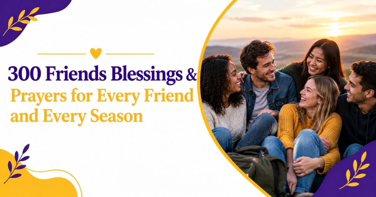 300 Friends Blessings & Prayers for Every Friend and Every Season