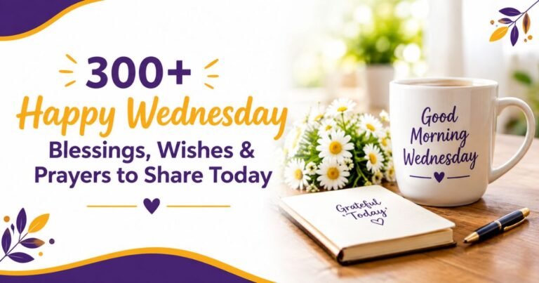 300+ Happy Wednesday Blessings, Wishes & Prayers to Share Today